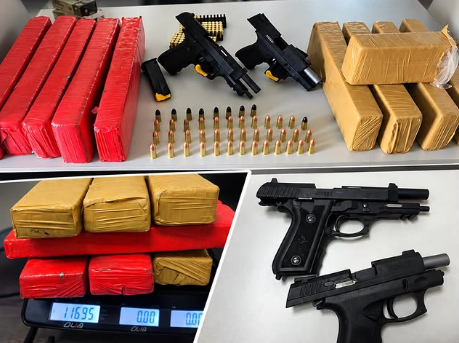 POLÍCIA MILITAR APREENDE DROGAS, ARMAS E MUNIÇÕES EM SENHOR DO BONFIM