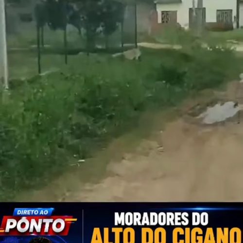 🚨 MORADORES DO ALTO DO CIGANO DENUNCIAM ABANDONO E COBRAM PROVIDÊNCIAS