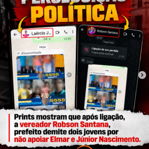 PERSEGUIÇÃO POLÍTICA EM SENHOR DO BONFIM? DOIS PAIS DE FAMÍLIA DENUNCIAM DEMISSÕES!