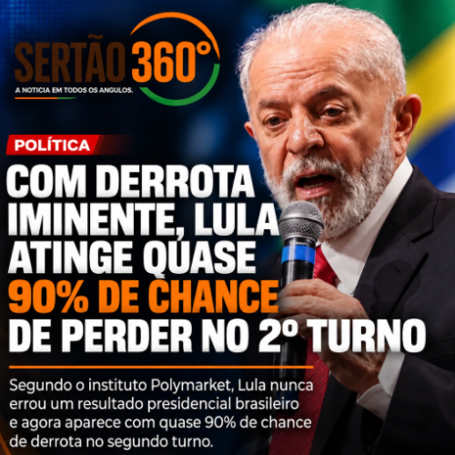 ELEIÇÕES 2026: LULA PODE SER DERROTADO NO SEGUNDO TURNO? MERCADO DE PREVISÕES APONTA CENÁRIO DESFAVORÁVEL AO PRESIDENTE!