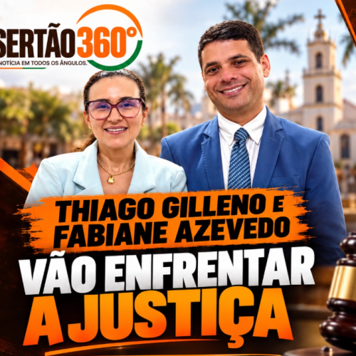 PONTO NOVO: THIAGO GILLENO E FABIANE AZEVEDO PODEM TER AUDIÊNCIA NA JUSTIÇA