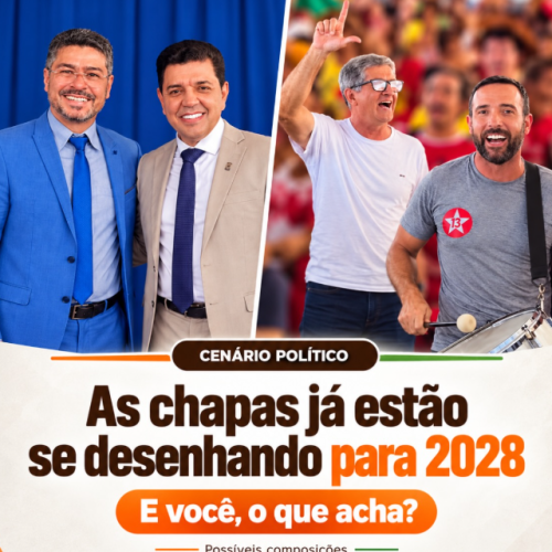 AS CHAPAS JÁ ESTÃO SE DESENHANDO PARA 2028 EM SENHOR DO BONFIM?